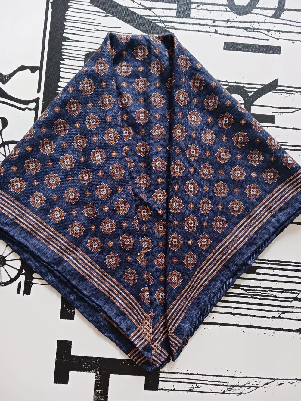 Robert Talbott Harmon Neckerchief , Scarf 26